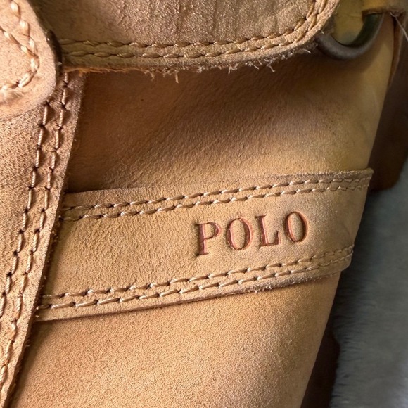 Polo Ralph Lauren Mens Size 12D Conquest II Boots Tan Leather Zip Duck Boots main image 15